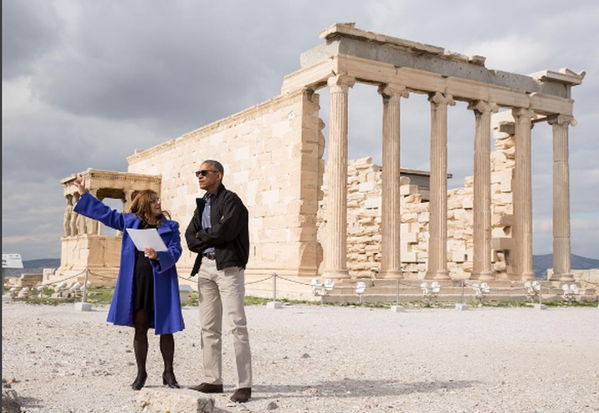 Επίσκεψη Ομπάμα στην Αθήνα: Ο Τσολιάς και η χορωδία που εντυπωσίασε τον Ομπάμα! (pics&vid)