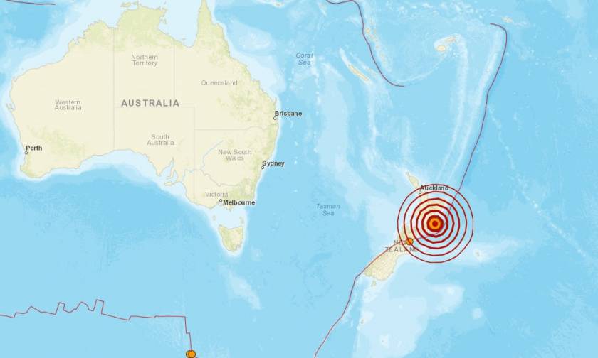 Νέος ισχυρός σεισμός συγκλόνισε τη Νέα Ζηλανδία