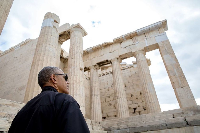 Μπαράκ Ομπάμα: Η επίσκεψη του Αμερικανού Προέδρου στην Αθήνα μέσα από το φακό του Λευκού Οίκου