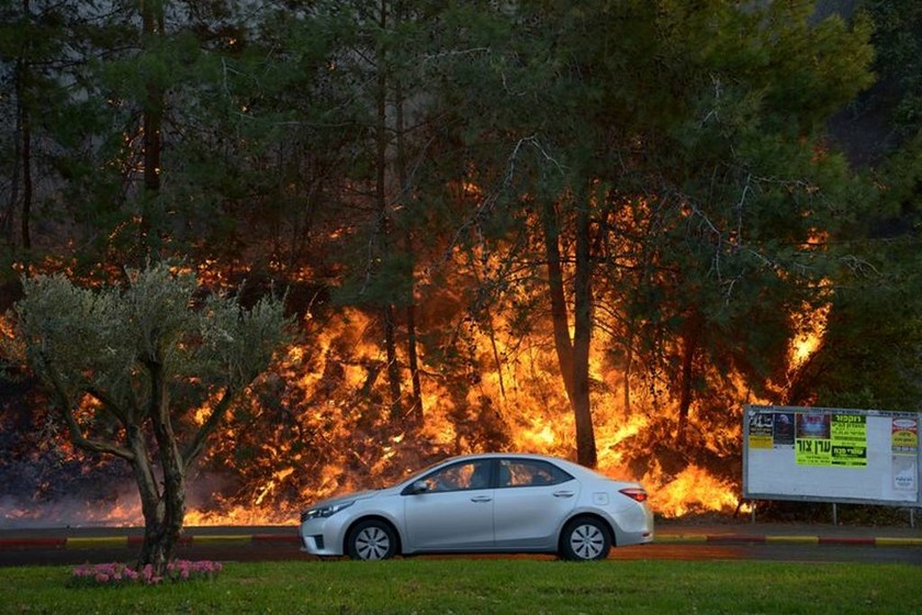 Ισραήλ: Χιλιάδες άνθρωποι εγκαταλείπουν τα σπίτια τους εξαιτίας των πυρκαγιών (pics+vid)