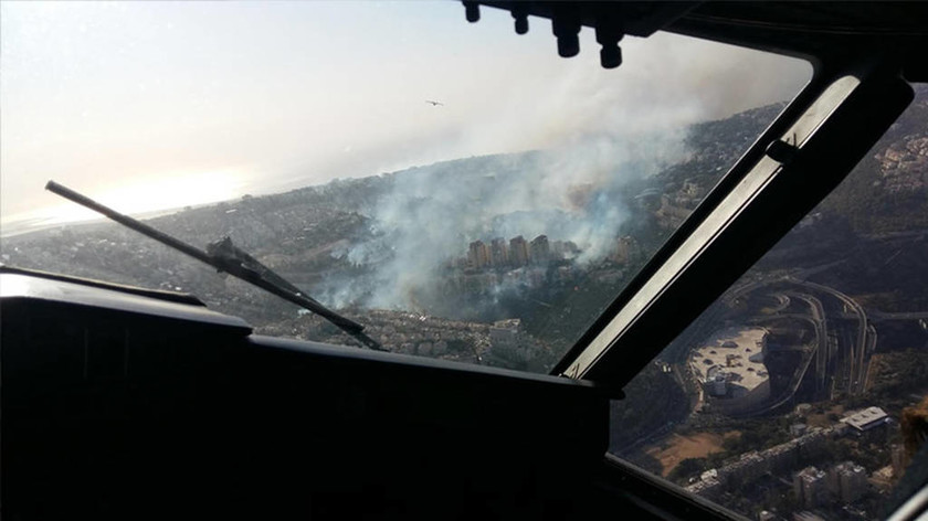 Τα ελληνικά Canadair στην πύρινη κόλαση του Ισραήλ (pics&vid)