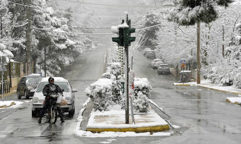 Κακοκαιρία: Πότε θα χιονίσει στην Αθήνα