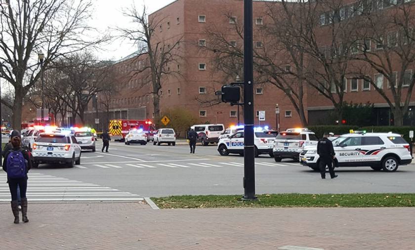 Ένοπλος σκόρπισε τον τρόμο στο πανεπιστήμιο του Οχάιο - Τουλάχιστον 10 τραυματίες (pics+vid)
