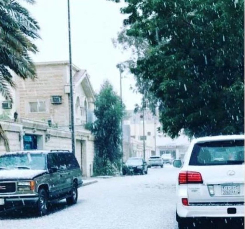 Κι όμως! Χιόνισε και στη Σαουδική Αραβία (pics+vids)