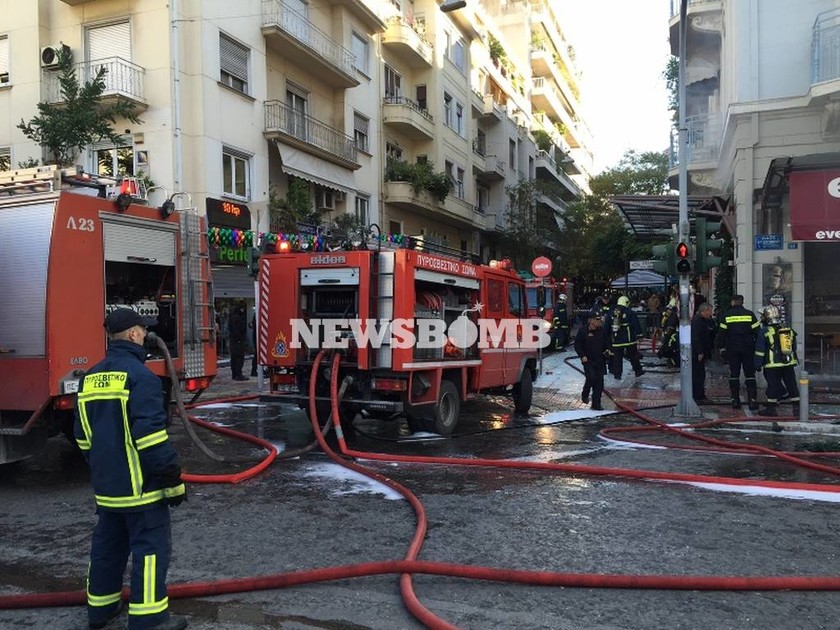 Ισχυρή έκρηξη στο κέντρο της Αθήνας