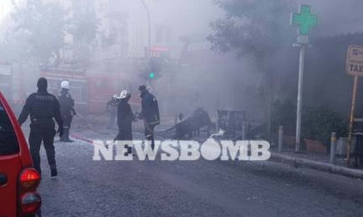 Έκρηξη στην πλατεία Βικτωρίας: Νέα αποκλειστικά πλάνα λίγα λεπτά μετά την τραγωδία (vid)