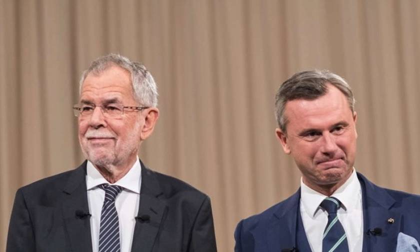 Προεδρικές εκλογές Αυστρία: Βαριές αλληλοκατηγορίες από Χόφερ και φαν ντερ Μπέλεν