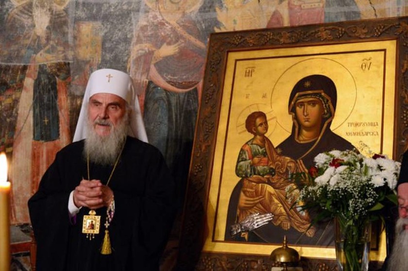 Αγιον Ορος: Ο Πατριάρχης Σερβίας Ειρηναίος στη Μονή Χιλιανδαρίου για την πανήγυρη της Μονής (pics)