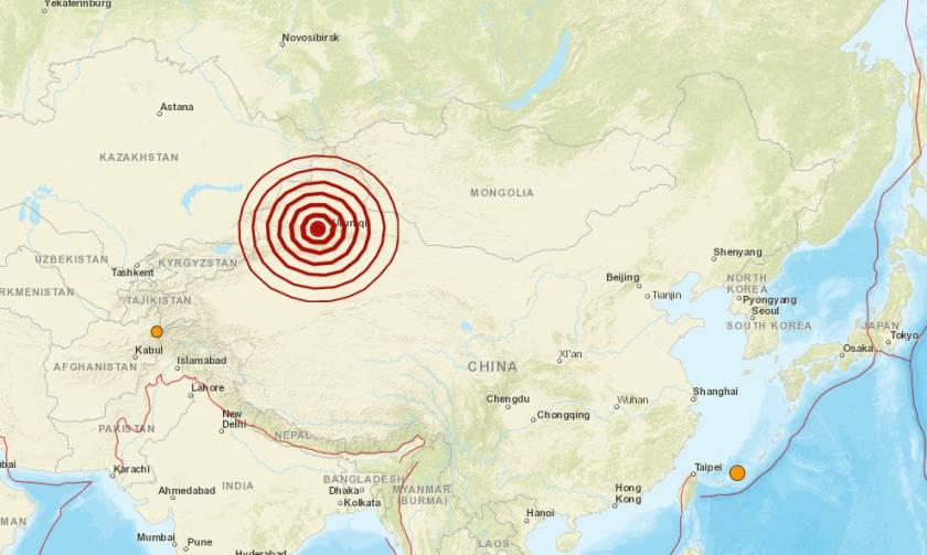 Ισχυρός σεισμός 6,1 Ρίχτερ στην Κίνα