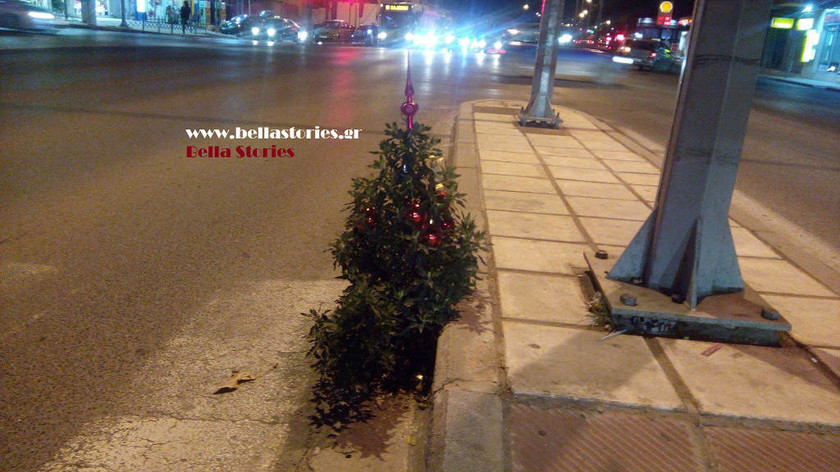 Απίστευτο! Δείτε πού στόλισαν χριστουγεννιάτικο δέντρο στη Θεσσαλονίκη (pics-vid)