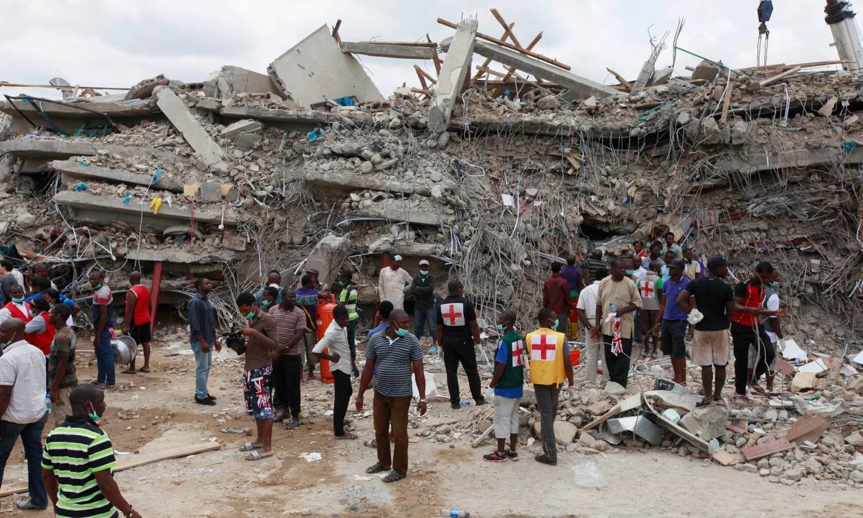 Φρικτό δυστύχημα στη Νιγηρία: 160 νεκροί από κατάρρευση εκκλησίας κατά τη διάρκεια λειτουργίας (Vid)