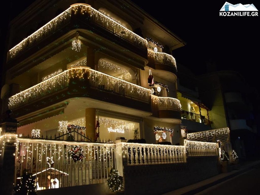 Χριστούγεννα 2016: Το εντυπωσιακότερα στολισμένο σπίτι στην Ελλάδα βρίσκεται στην Κοζάνη! (pics&vid)