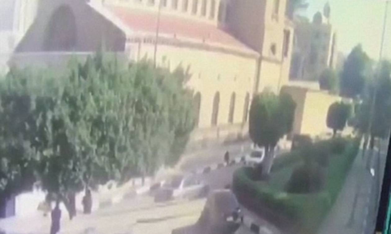 Βίντεο ντοκουμέντο από τη φονική έκρηξη σε εκκλησία στο Κάιρο