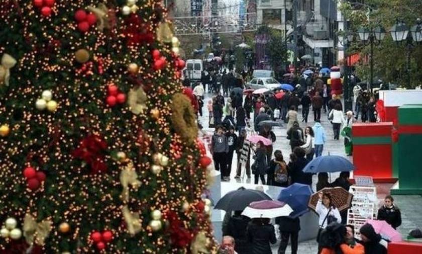 Χριστούγεννα 2016 - Πρωτοχρονιά 2017: Αρχίζει το εορταστικό ωράριο σε Αθήνα και Θεσσαλονίκη