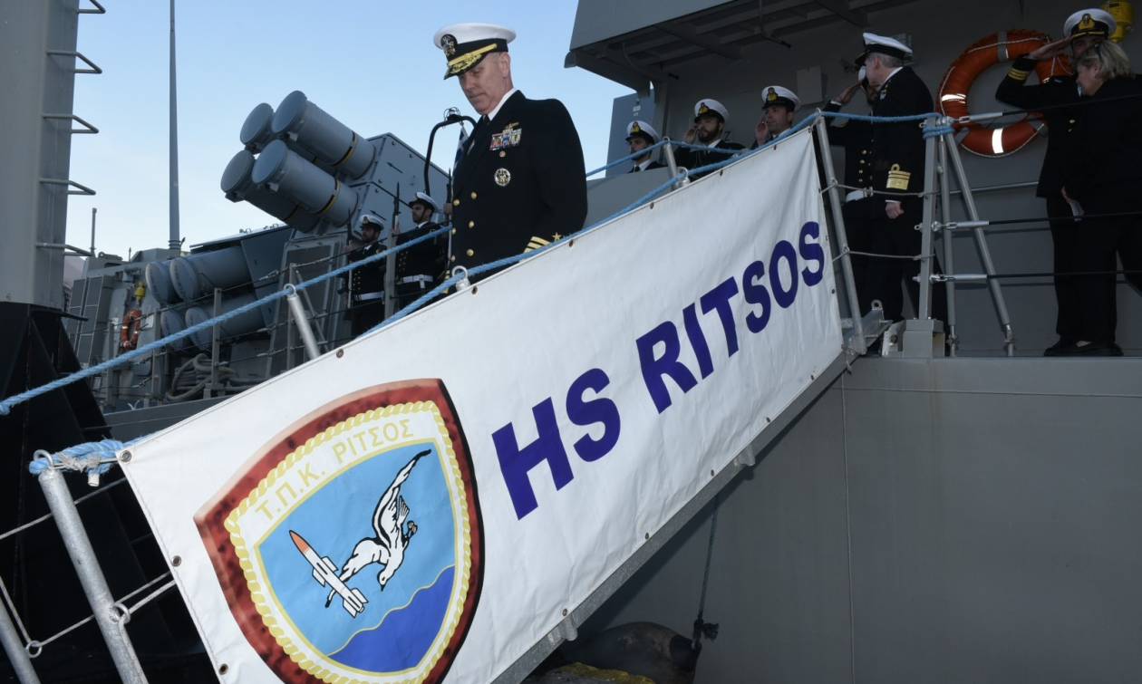 Επίσημη Επίσκεψη Διοικητού 6ου Στόλου ΗΠΑ στο Πολεμικό Ναυτικό (pics)