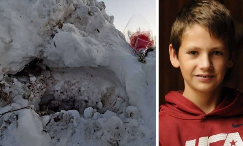 Τραγωδία: 13χρονος έχασε τη ζωή όταν καταπλακώθηκε κάτω από τόνους χιονιού (vid)