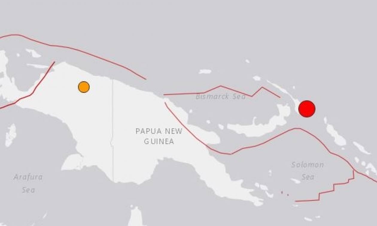 Ισχυρός σεισμός 8 Ρίχτερ στην Παπούα Νέα Γουινέα - Προειδοποίηση για τσουνάμι