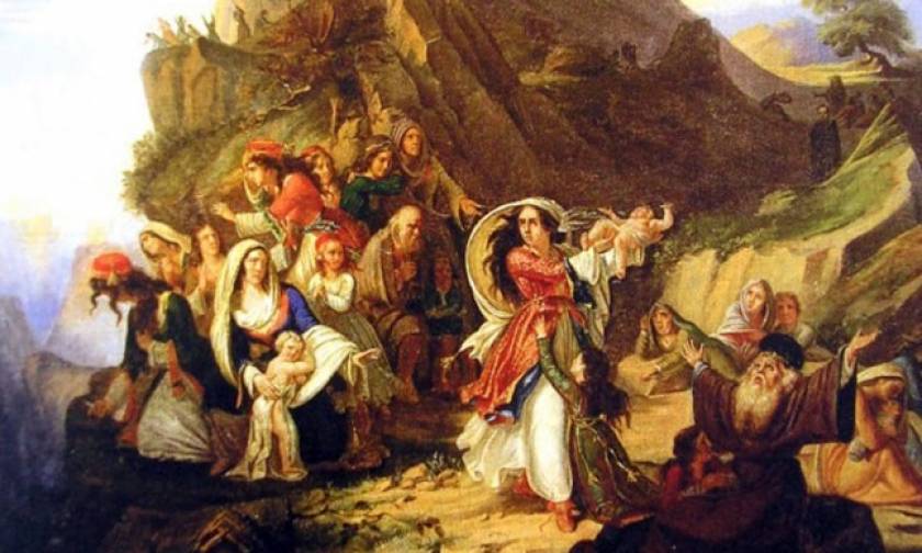 Σαν σήμερα το 1803 οι Σουλιωτοπούλες χορεύουν το χορό του Ζαλόγγου