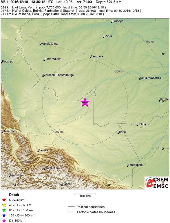 Ισχυρός σεισμός στο Περού (pics)