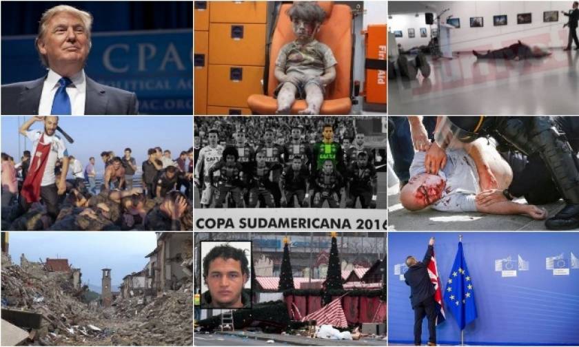 Ανασκόπηση 2016: Τα γεγονότα που σημάδεψαν τον πλανήτη (photos+videos)