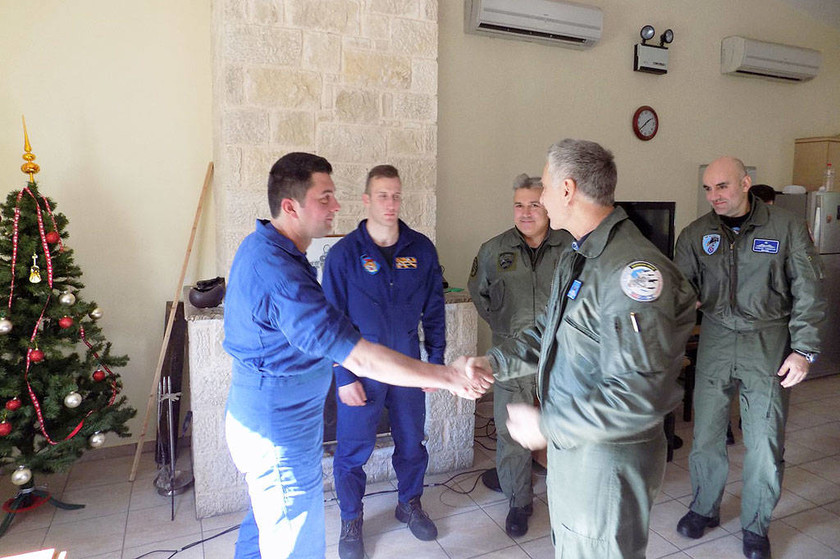 Πολεμική Αεροπορία: Επίσκεψη Αρχηγού ΤΑ στην 133ΣΜ (pics)