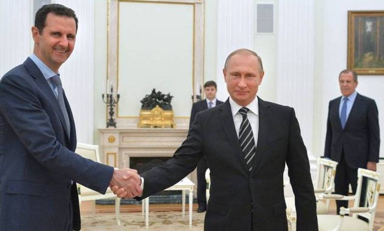 Μόνιμη ρωσική ναυτική βάση στη Συρία - Συγχαρητήρια για το Χαλέπι αντάλλαξαν Πούτιν και Άσαντ