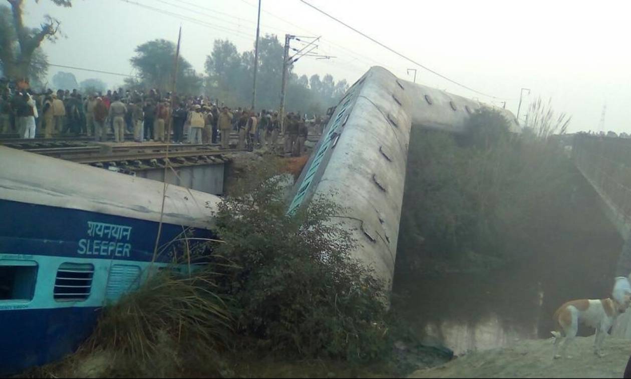 Νέο τρομακτικό σιδηροδρομικό δυστύχημα στην Ινδία – Εκτροχιάστηκε τρένο (Pics+Vid)