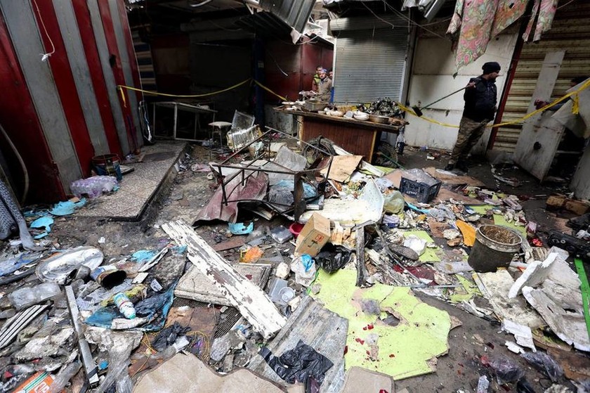 Ιράκ: Αυξάνεται δραματικά ο αριθμός των νεκρών από τη διπλή βομβιστική επίθεση στη Βαγδάτη (pics)