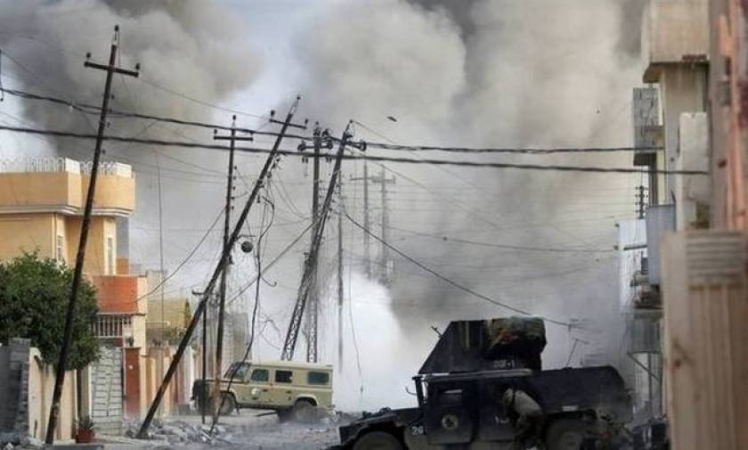 Islamic State kills 24 in Baghdad blast, cuts road to Mosul