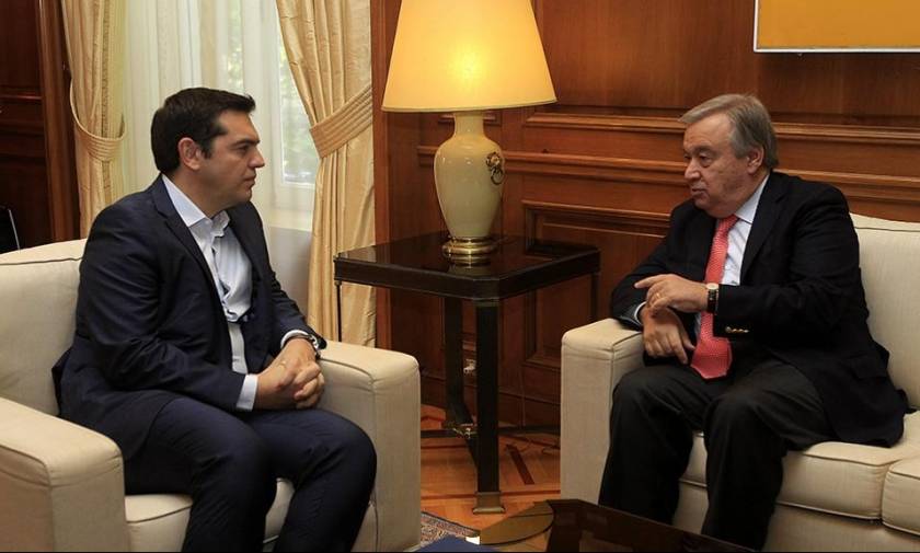 Κυπριακό: Τηλεφωνική επικοινωνία Τσίπρα με τον γενικό γραμματέα του ΟΗΕ