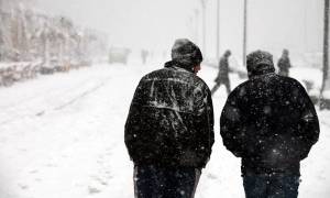 Καιρός Τώρα: Έντονη χιονόπτωση στο Βόλο - Πολικές θερμοκρασίες στο Πήλιο