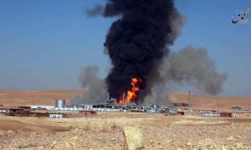 Το Ισλαμικό Κράτος ανατίναξε σταθμό φυσικού αερίου που προμήθευε τη Συρία (video)