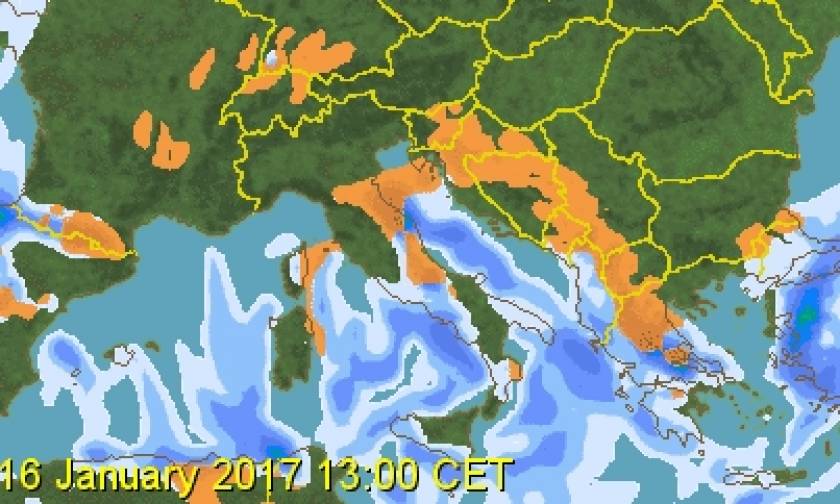 Καιρός ΤΩΡΑ: Έρχονται ξανά χιόνια στην Αθήνα! - Οι προβλέψεις για τη Θεσσαλονίκη