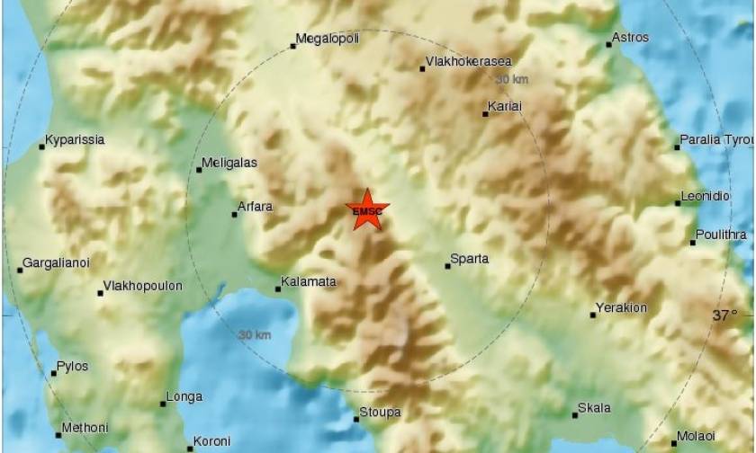 Σεισμός ΤΩΡΑ σε Καλαμάτα, Σπάρτη, Τρίπολη: Δείτε τι καταγράφουν LIVE οι σεισμογράφοι