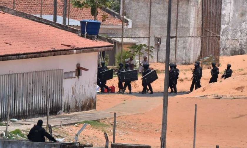 «Λουτρό» αίματος στη Βραζιλία: 27 νεκροί ο απολογισμός της εξέγερσης στη φυλακή Αλκασουίς