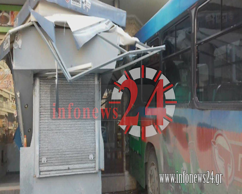 Λεωφορείο σκόρπισε τον τρόμο στο κέντρο των Σερρών (pics)