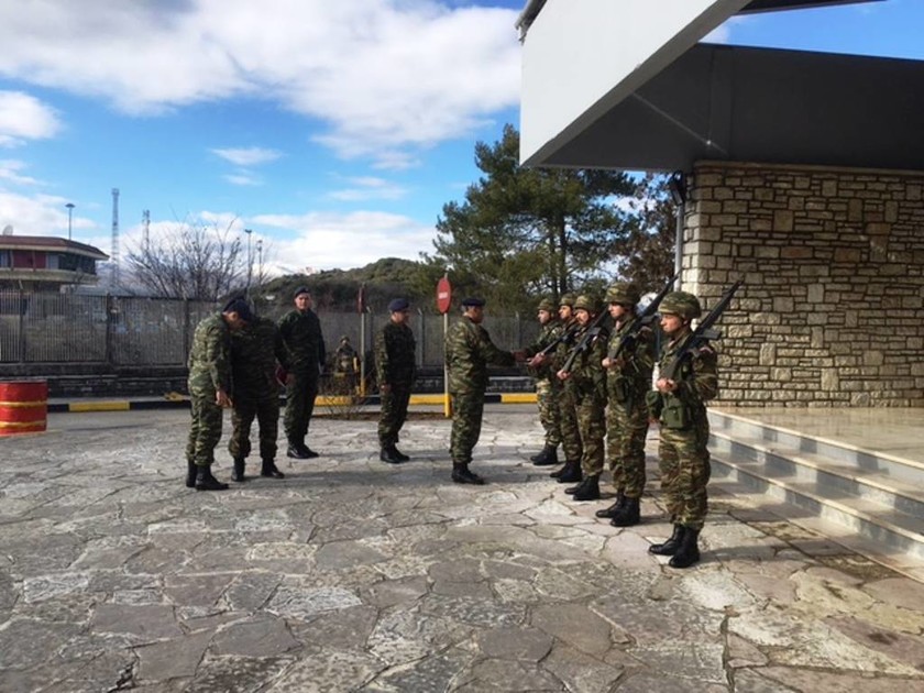 Επίσκεψη Διοικητή 1ης στρατιάς στην Περιοχή Ευθύνης της 8ΗΣ Μ/Π ΤΑΞ (pics)