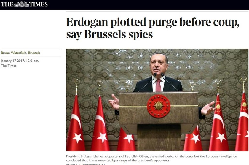 Πραξικόπημα στην Τουρκία: Απόρρητη έκθεση αποκαλύπτει το μεγάλο ψέμα του Ερντογάν 