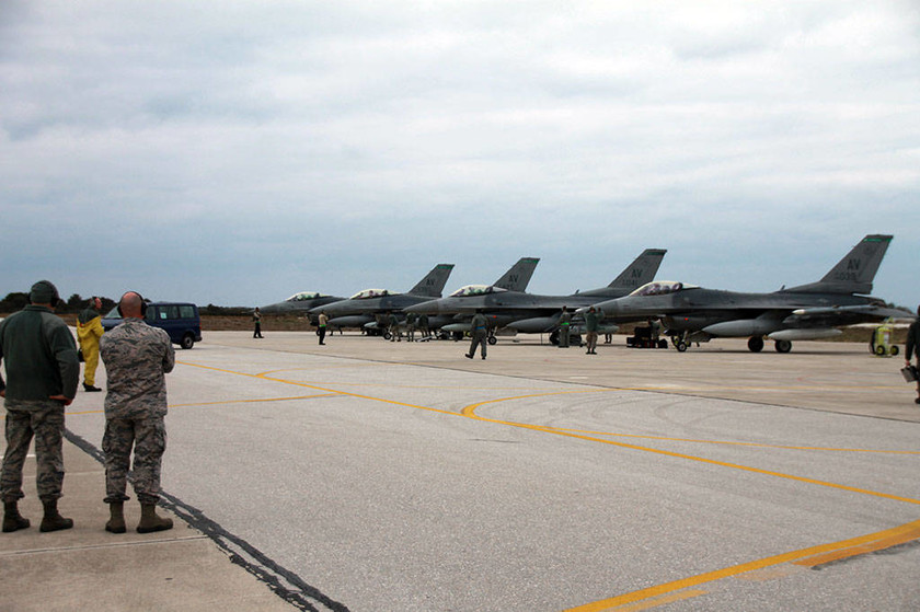 Πολεμική Αεροπορία: Συνεκπαίδευση με την 555th FS της USAFE (pics)