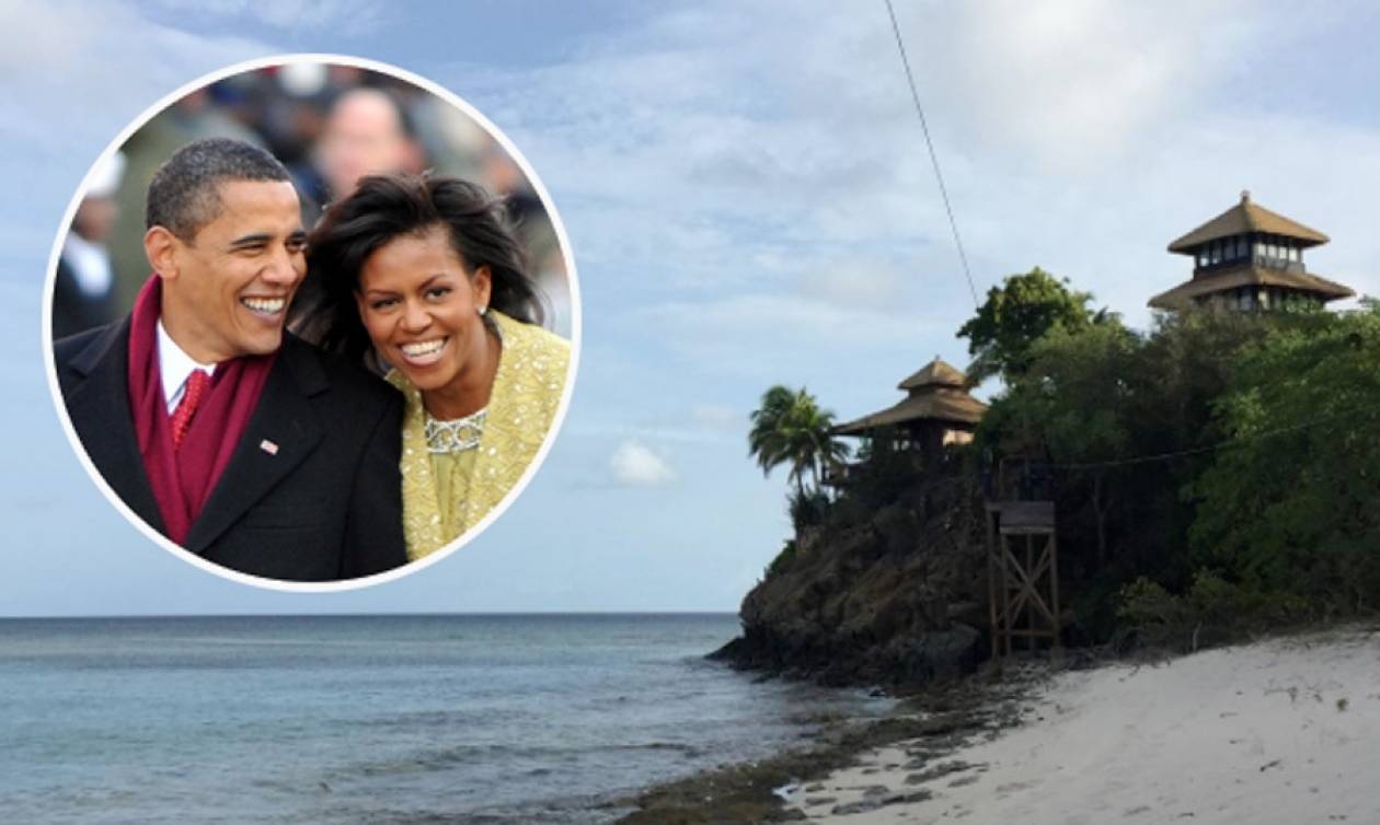 Διακοπές σε εξωτικό παράδεισο για το ζεύγος Ομπάμα! (pics)