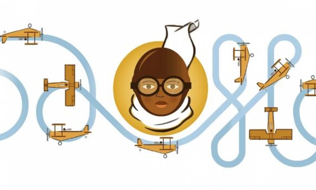 Bessie Coleman: Στην πρώτη μαύρη γυναίκα πιλότο είναι αφιερωμένο το Doodle της Google