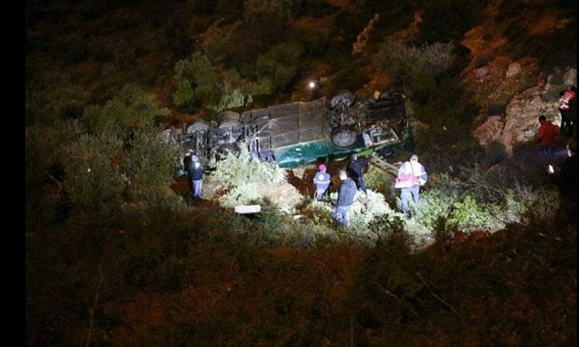 Ισραήλ: Λεωφορείο έπεσε σε γκρεμό 200 μέτρων - Επτά νεκροί (photos)