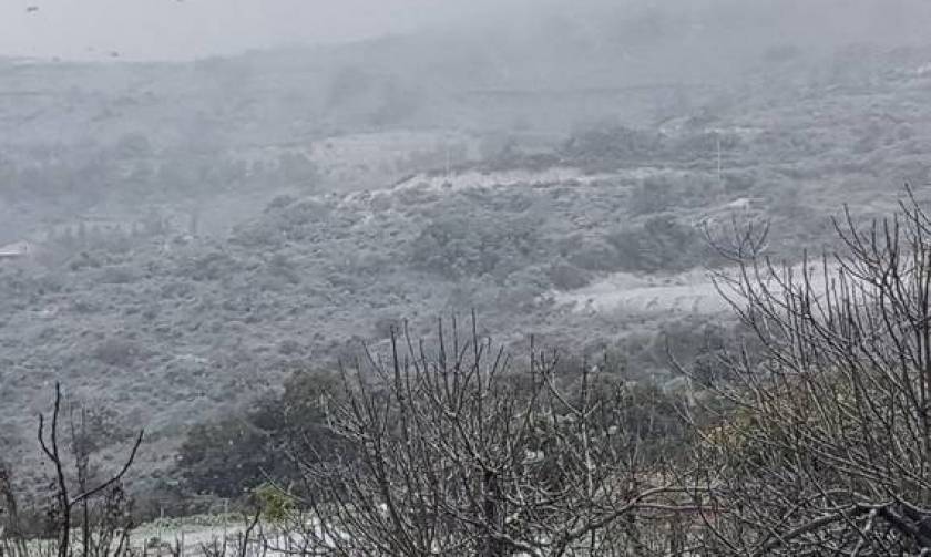 Αυτός είναι χειμώνας: Ένα προς ένα τα κυπριακά χωριά που ντύθηκαν στα λευκά (photos)