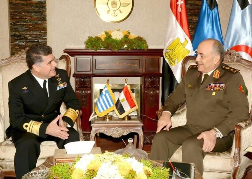 Επίσημη επίσκεψη  Αρχηγού ΓΕΝ στήν Αίγυπτο