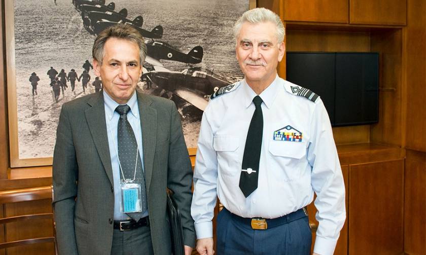 Πολεμική Αεροπορία: Συνάντηση Αρχηγού ΓΕΑ με τον Πρόεδρο της ΕΔΑΑΠ