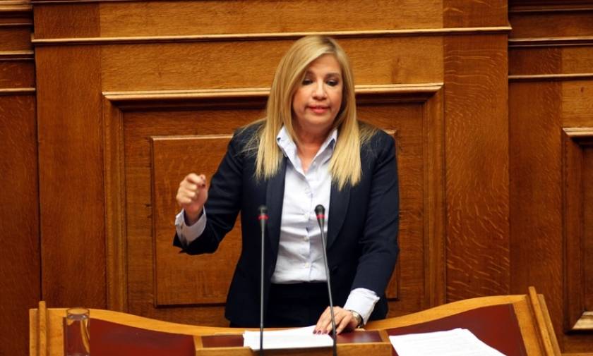 Γεννηματά: Η Ελλάδα έχει την χειρότερη κυβέρνηση της μεταπολίτευσης