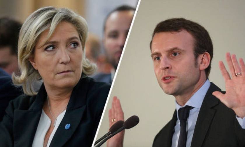Γαλλία: Οι δημοσκοπήσεις «δείχνουν» Μακρόν με δεύτερη τη Λεπέν