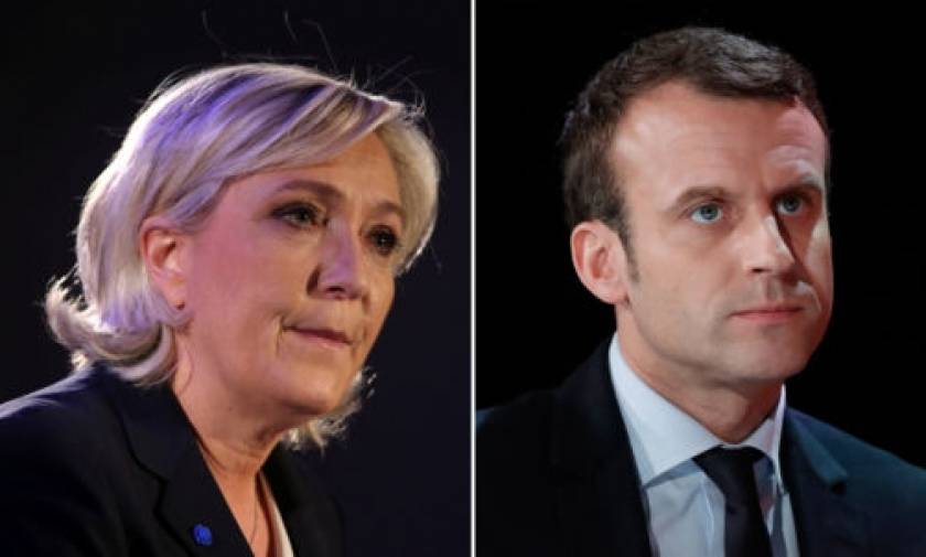 Γαλλία-Δημοσκόπηση: Ο Μακρόν θα επικρατήσει επί της Λεπέν στον β' γύρο των προεδρικών εκλογών
