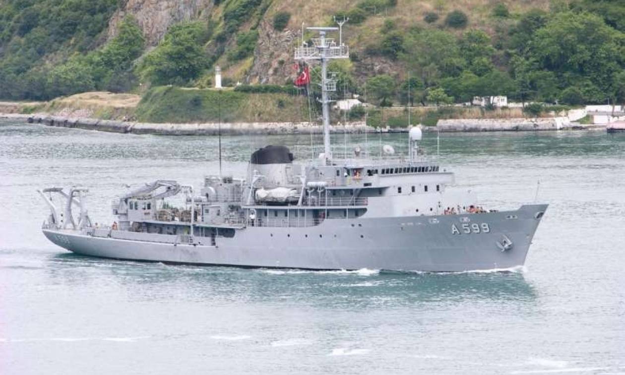 Απίστευτο θράσος: Οι Τούρκοι έβγαλαν σκάφος για έρευνες στο Αιγαίο