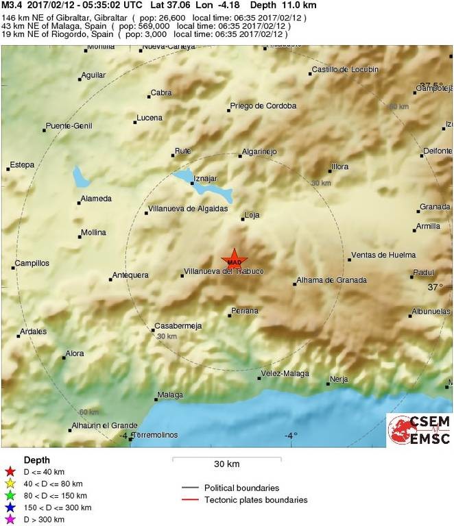 Σεισμός στην Ισπανία